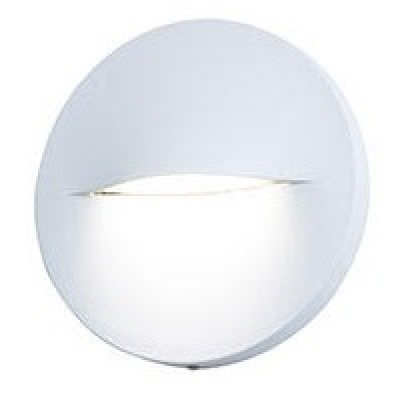 Φωτιστικό Επίτοιχο LED 3W 230V 150lm 4000K Λευκό Φως Αλουμινίου Λευκό IP65 17-04686-1